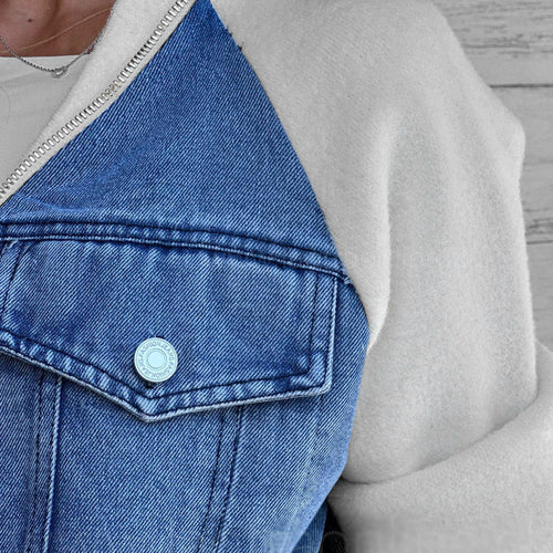SUSANNE | Unik denimjacka med vintage twist