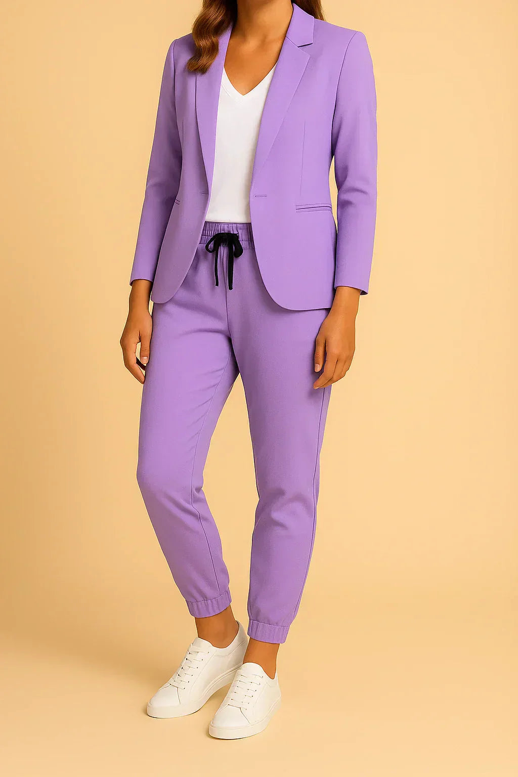 MONICA | Elegant set med jacka och byxor