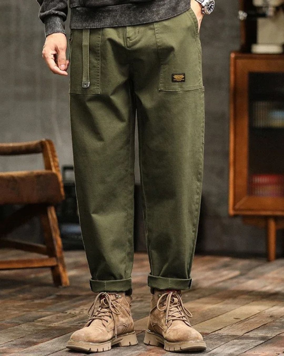 ERIK | VINTAGE CARGOBYXOR