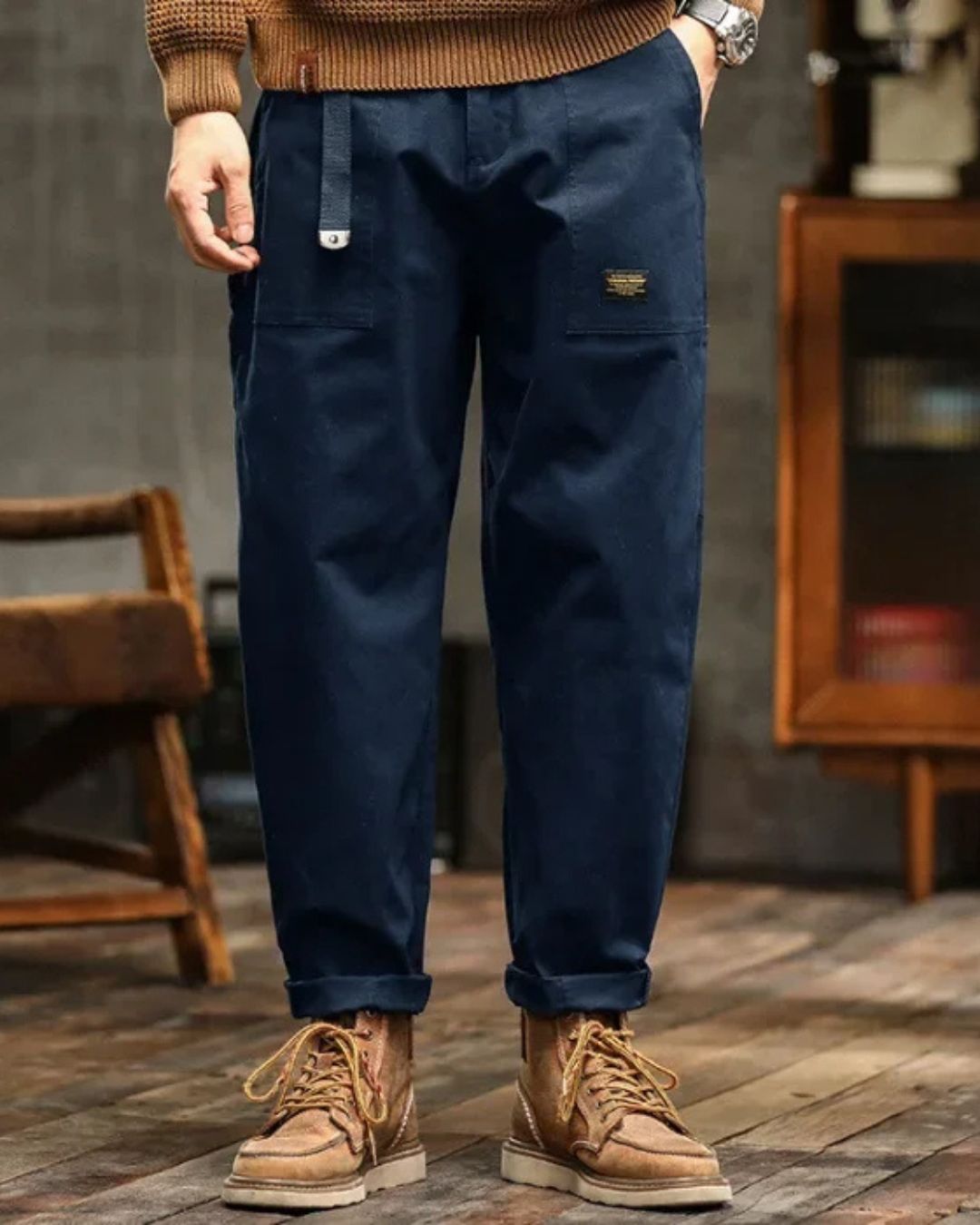 ERIK | VINTAGE CARGOBYXOR