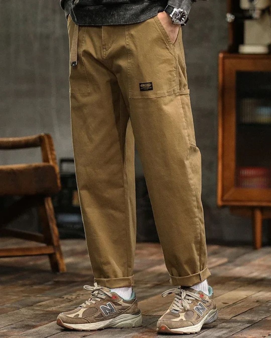 ERIK | VINTAGE CARGOBYXOR