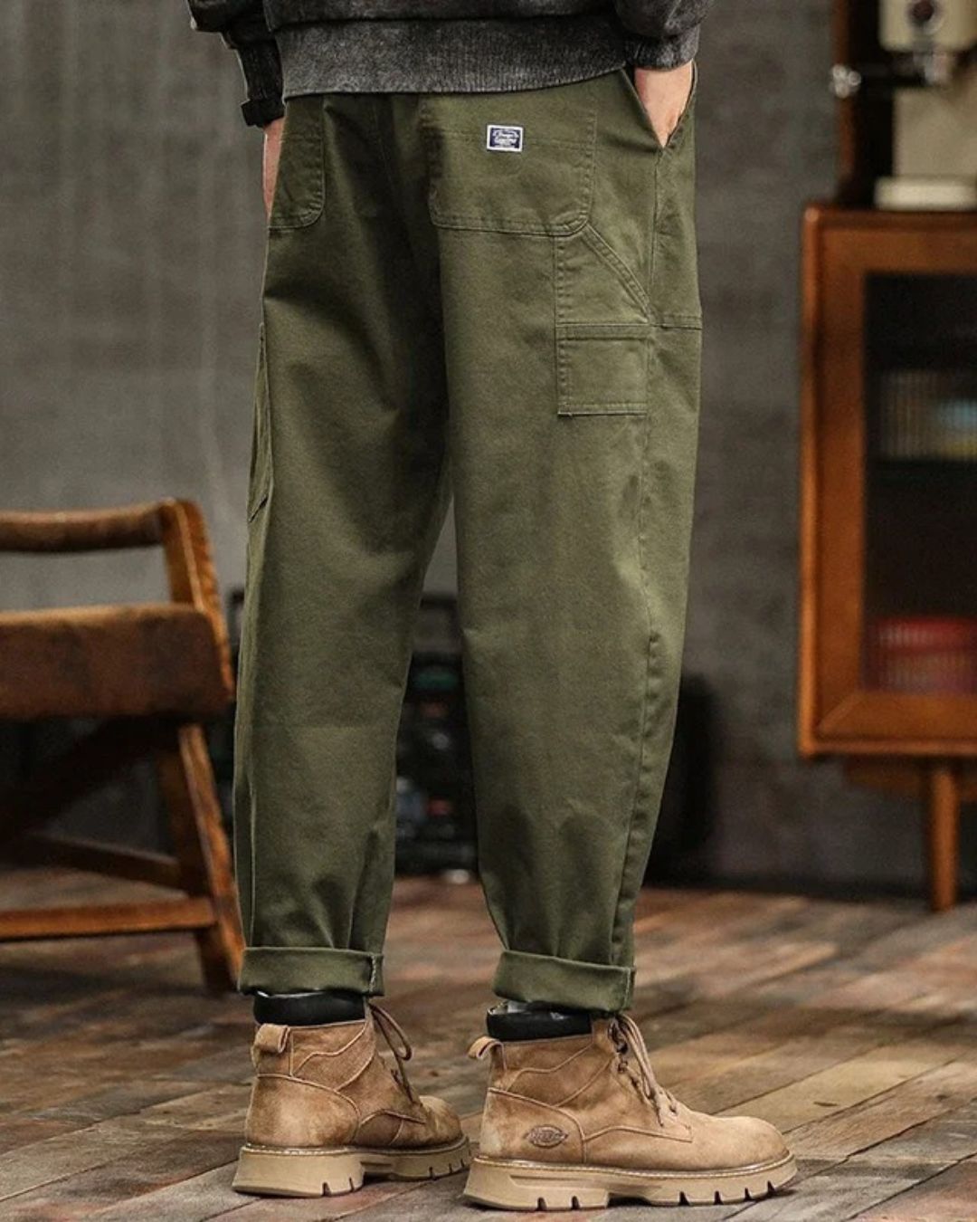 ERIK | VINTAGE CARGOBYXOR