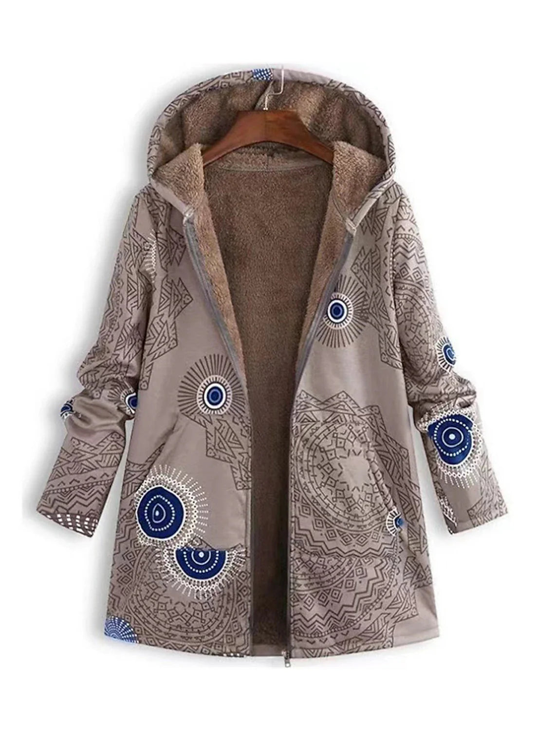 SIRI | Varm & mjuk parka med fickor
