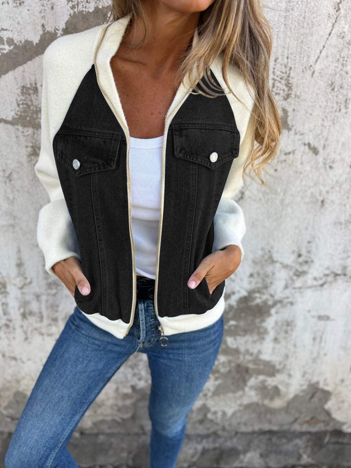 SUSANNE | Unik denimjacka med vintage twist