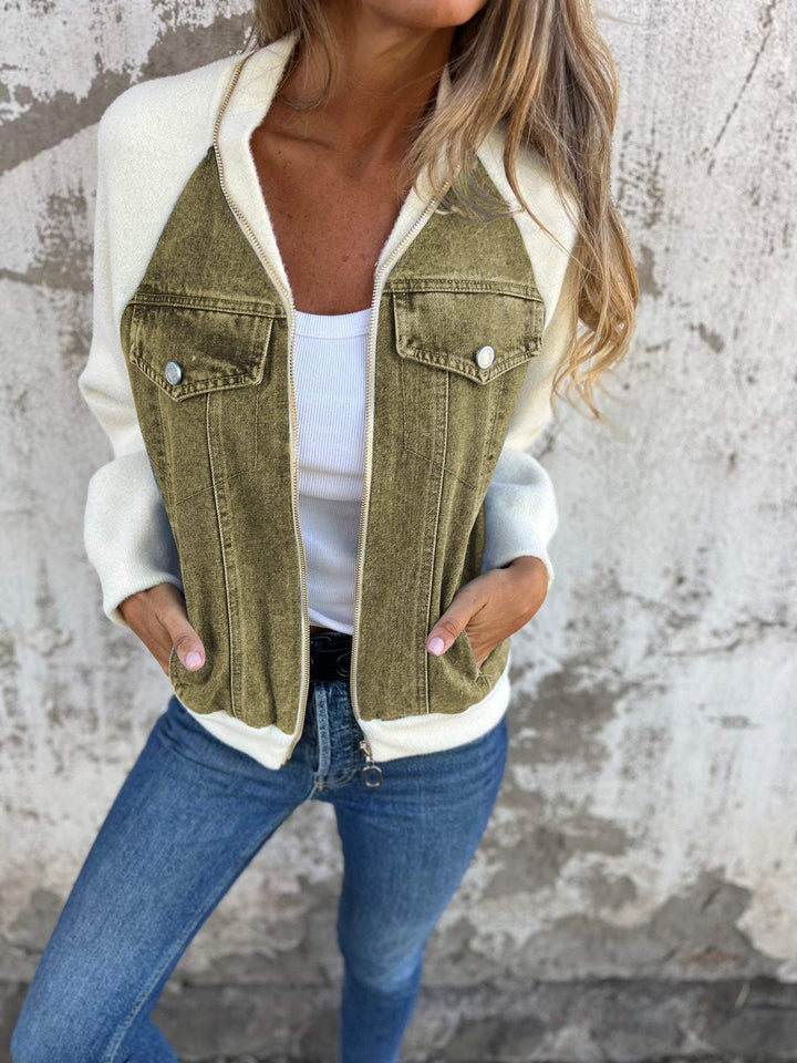 SUSANNE | Unik denimjacka med vintage twist
